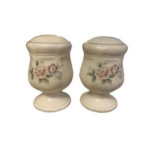 Vintage Mikasa Peony Bouquet salt & pepper shakers